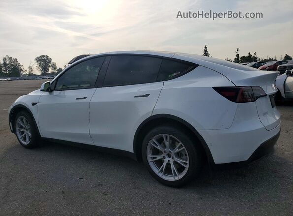 7SAYGDEE9NF558760 2022 TESLA MODEL White Rear left