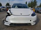 2022 Tesla Model Y White vin: 7SAYGDEE9NF558760