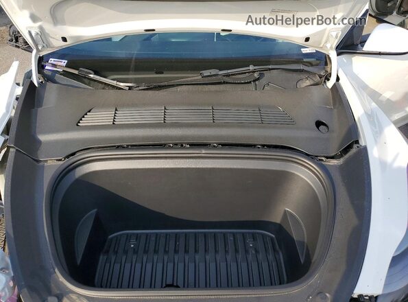 7SAYGDEE9NF558760 2022 TESLA MODEL White Engine compartment view