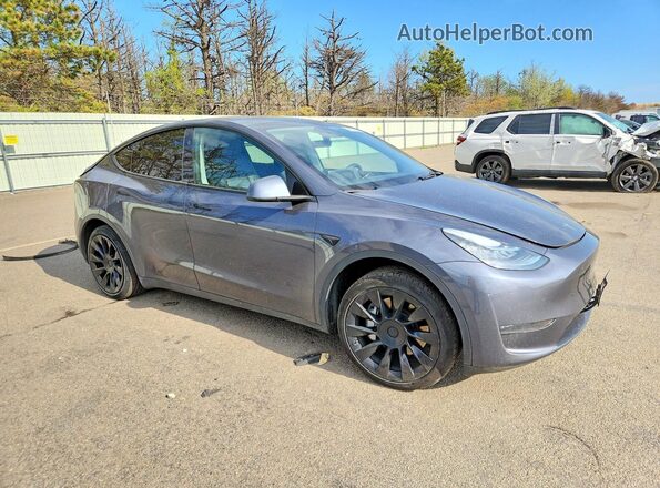 7SAYGDEE9PA155622 2023 TESLA MODEL Charcoal Передня права чверть