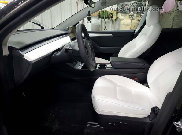 7SAYGDEE9PA166751 2023 TESLA MODEL Black Սալոնի դիմացի տեսք