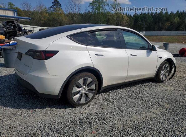 7SAYGDEE9PF671966 2023 TESLA MODEL Белый Задняя правая четверть