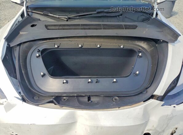 7SAYGDEE9PF671966 2023 TESLA MODEL Белый Вид задней части салона