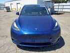 2023 Tesla Model Y Blue vin: 7SAYGDEE9PF748576