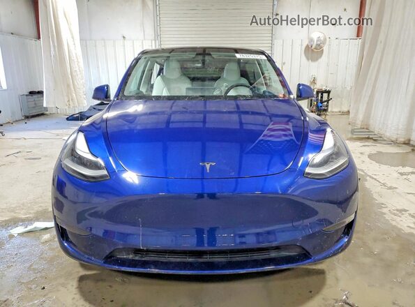 7SAYGDEE9RA282678 2024 TESLA MODEL Blue Вид спереду
