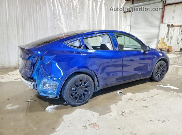 7SAYGDEE9RA282678 2024 TESLA MODEL Blue Задня права чверть
