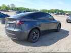 2024 Tesla Model Y Long Range Dual Motor All-wheel Drive Gray vin: 7SAYGDEE9RA329434