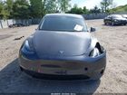 2024 Tesla Model Y Long Range Dual Motor All-wheel Drive Gray vin: 7SAYGDEE9RA329434