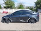 2024 Tesla Model Y Long Range Dual Motor All-wheel Drive Gray vin: 7SAYGDEE9RA329434