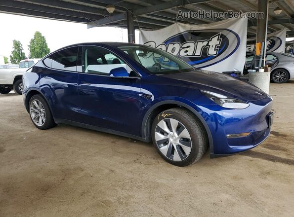 7SAYGDEE9RF982820 2024 TESLA MODEL Blue Delantero derecho