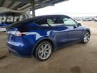 2024 Tesla Model Y Blue vin: 7SAYGDEE9RF982820