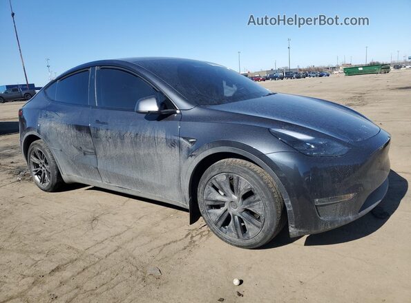 7SAYGDEE9SF300007 2025 TESLA MODEL Gray წინა მარჯვენა