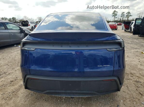 7SAYGDEE9TA457289 2026 TESLA MODEL Blue Widok z tyłu