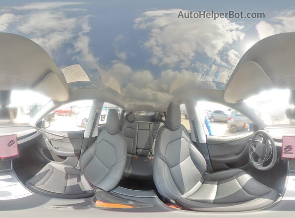 7SAYGDEE9TA457289 2026 TESLA MODEL Blue Widok wnętrza 360 stopni
