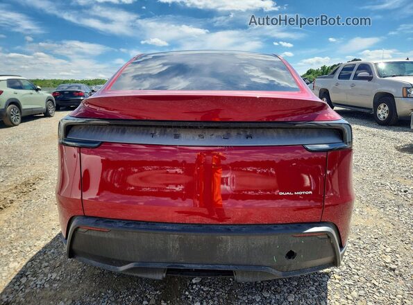 7SAYGDEE9TF558304 2026 TESLA MODEL Red Հետևի տեսք