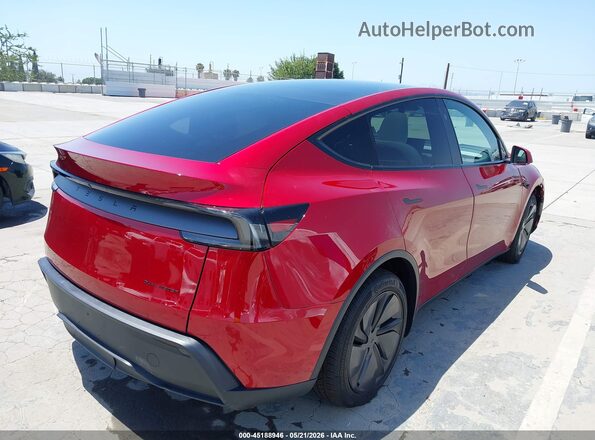 7SAYGDEE9TF574731 2026 TESLA MODEL Y Red Հետևի աջ