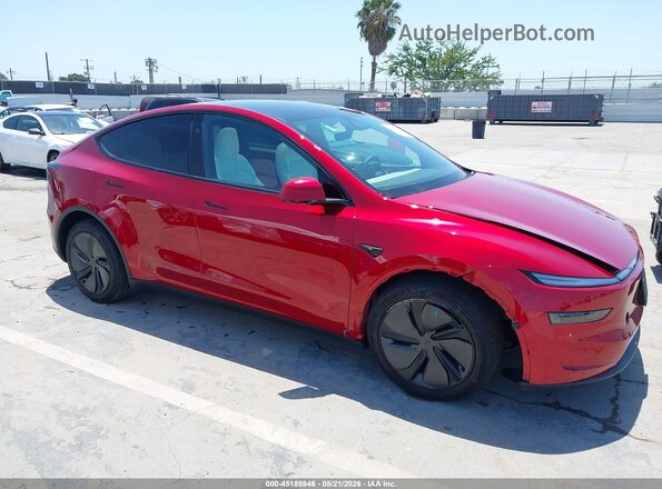 7SAYGDEE9TF574731 2026 TESLA MODEL Y Red Սարքավորումների վահանակի տեսք