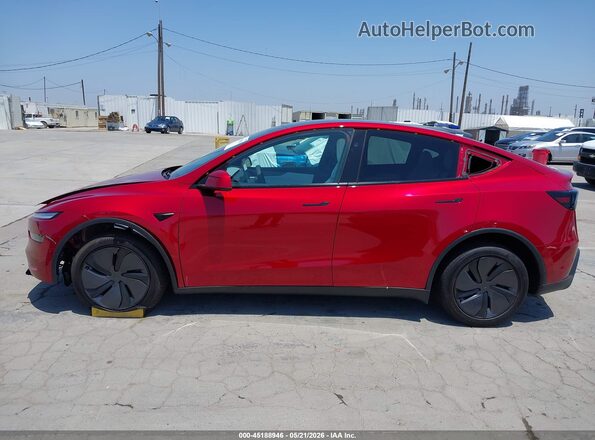 7SAYGDEE9TF574731 2026 TESLA MODEL Y Red Սալոնի հետևի տեսք
