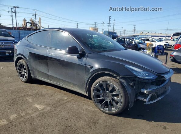 7SAYGDEEXNF318150 2022 TESLA MODEL Черный Передняя правая четверть