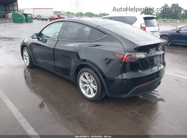 7SAYGDEEXNF356462 2022 TESLA MODEL Y Черный Задняя левая четверть
