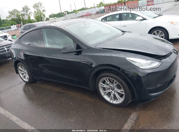 7SAYGDEEXNF356462 2022 TESLA MODEL Y Черный Вид задней части салона