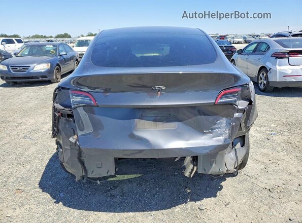 7SAYGDEEXNF561764 2022 TESLA MODEL Серый Вид сзади