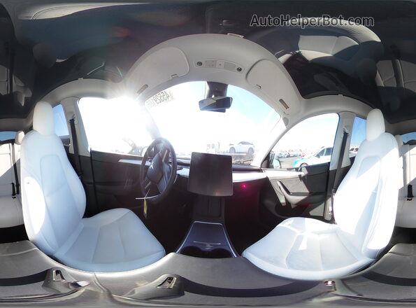 7SAYGDEEXPF624266 2023 TESLA MODEL Black Vista interior de 360 grados