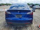 2023 Tesla Model Y Синий vin: 7SAYGDEEXPF703856