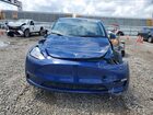 2023 Tesla Model Y Синий vin: 7SAYGDEEXPF703856