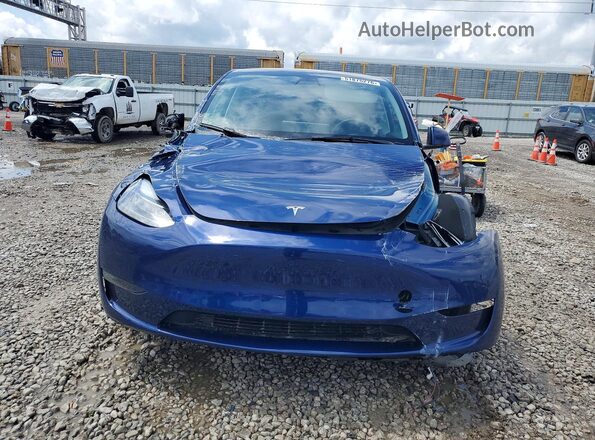 7SAYGDEEXPF703856 2023 TESLA MODEL Синий Вид спереди
