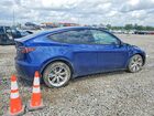 2023 Tesla Model Y Синий vin: 7SAYGDEEXPF703856