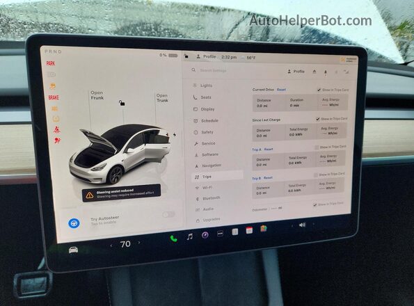 7SAYGDEEXPF815640 2023 TESLA MODEL Белый Вид щитка приборов