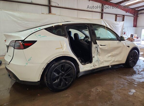 7SAYGDEEXRA307412 2024 TESLA MODEL Белый Задняя правая четверть