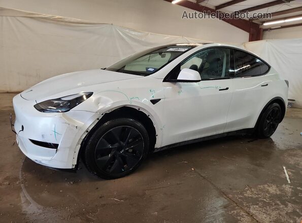 7SAYGDEEXRA307412 2024 TESLA MODEL Белый Вид наклейки с VIN-кодом