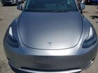 2024 Tesla Model Y Gray vin: 7SAYGDEEXRA320838