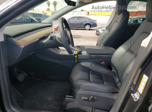 7SAYGDEEXRF062310 2024 TESLA MODEL Серый Вид салона спереди
