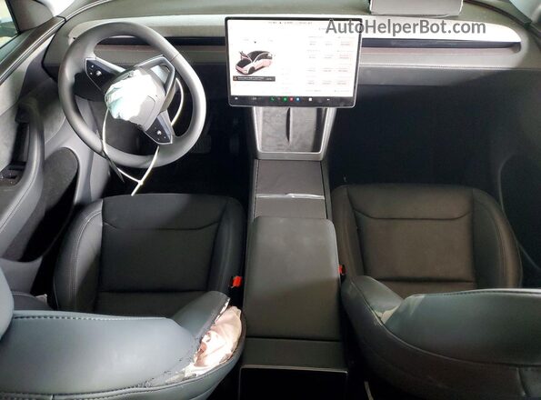 7SAYGDEEXTF412767 2026 TESLA MODEL White Вид панелі приладів
