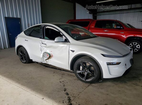 7SAYGDEEXTF412767 2026 TESLA MODEL White Передня права чверть