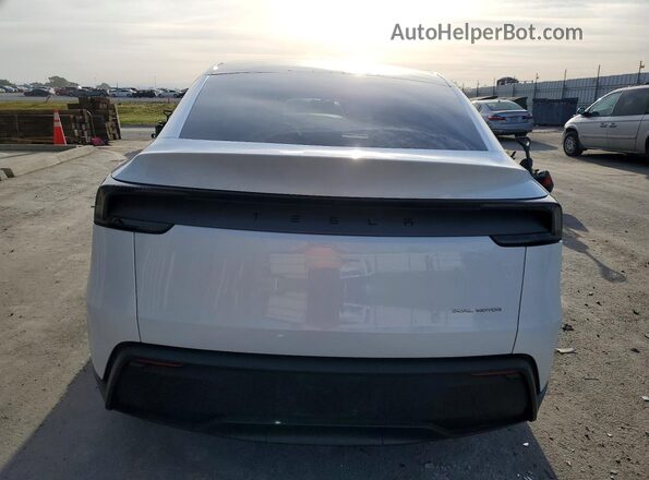 7SAYGDEEXTF518068 2026 TESLA MODEL White Vista trasera