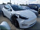2022 Tesla Model Y Performance Dual Motor All-wheel Drive White vin: 7SAYGDEF0NF308168