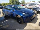 2022 Tesla Model Y Performance Dual Motor All-wheel Drive Синий vin: 7SAYGDEF0NF443327