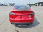 2022 Tesla Model Y Red vin: 7SAYGDEF0NF494472