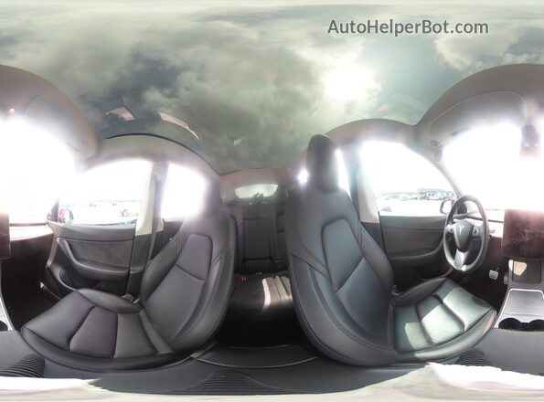 7SAYGDEF0NF494472 2022 TESLA MODEL Red Widok naklejki z numerem VIN