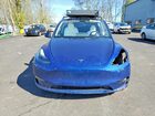 2023 Tesla Model Y Синий vin: 7SAYGDEF0PF705639