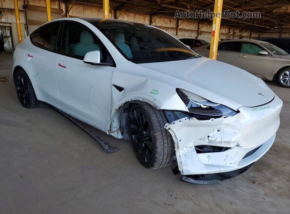 7SAYGDEF1NF494450 2022 TESLA MODEL White Front right