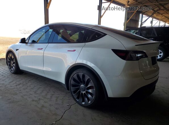 7SAYGDEF1NF494450 2022 TESLA MODEL White Rear left