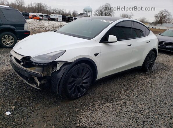 7SAYGDEF1PF596740 2023 TESLA MODEL White Front left