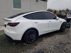 2023 Tesla Model Y White vin: 7SAYGDEF1PF596740