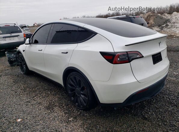 7SAYGDEF1PF596740 2023 TESLA MODEL White Rear left