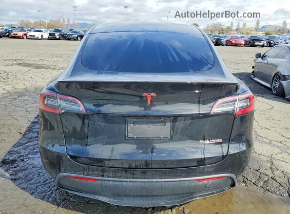 7SAYGDEF2NF326512 2022 TESLA MODEL Black Vista trasera